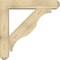 Ekena Millwork Funston Craftsman Rough Sawn Bracket w/ Offset Brace, Douglas Fir, 8"W x 42"D x 42"H BKT0806X42X42FST04RDF - alternate 4
